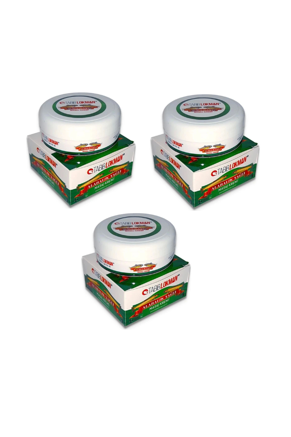 Alabalık Yağlı Masaj Kremi 65 Ml- 3 Adet