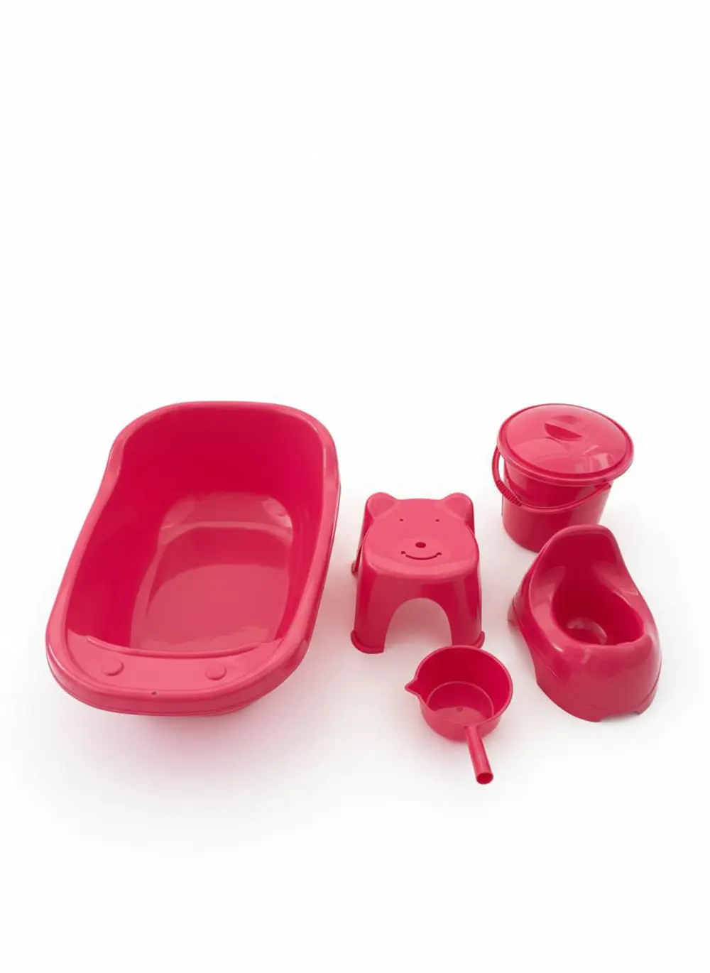 ALACA Bebek Banyo Seti Fileli Pembe