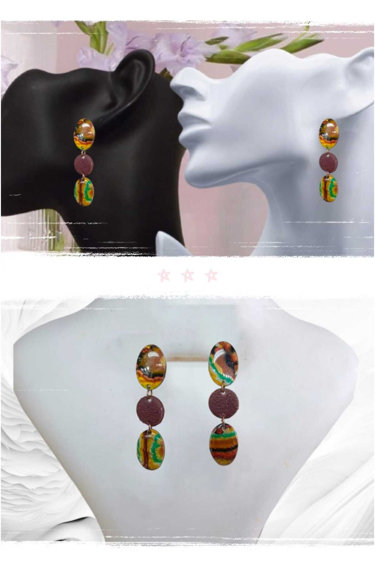 Dodemert Home Alaca Tasarim Doğaltaş Görünümlü Polimer Kil & Epoksi Tasarim Küp