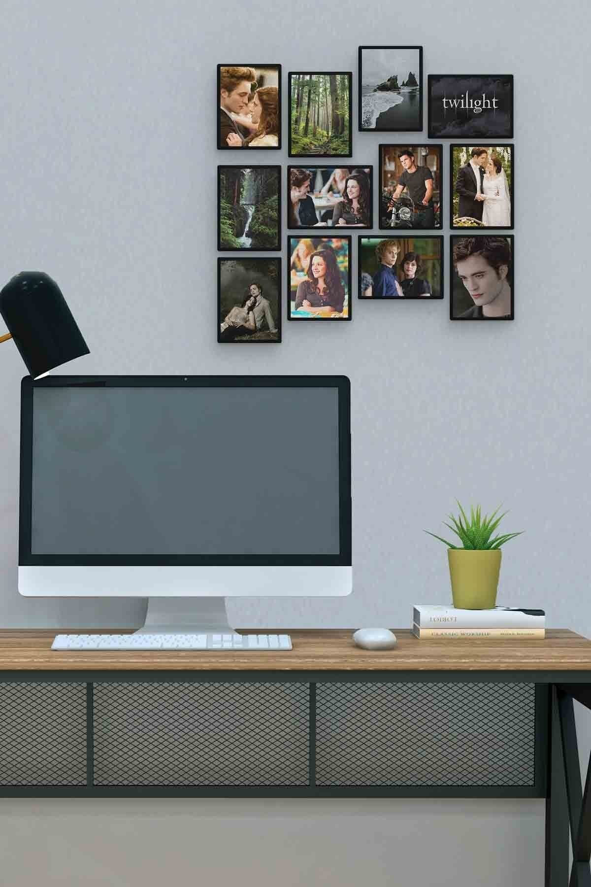 Alacakaranlık 12 Parça Mdf (ahşap) Tablo Ofis Boyu 
