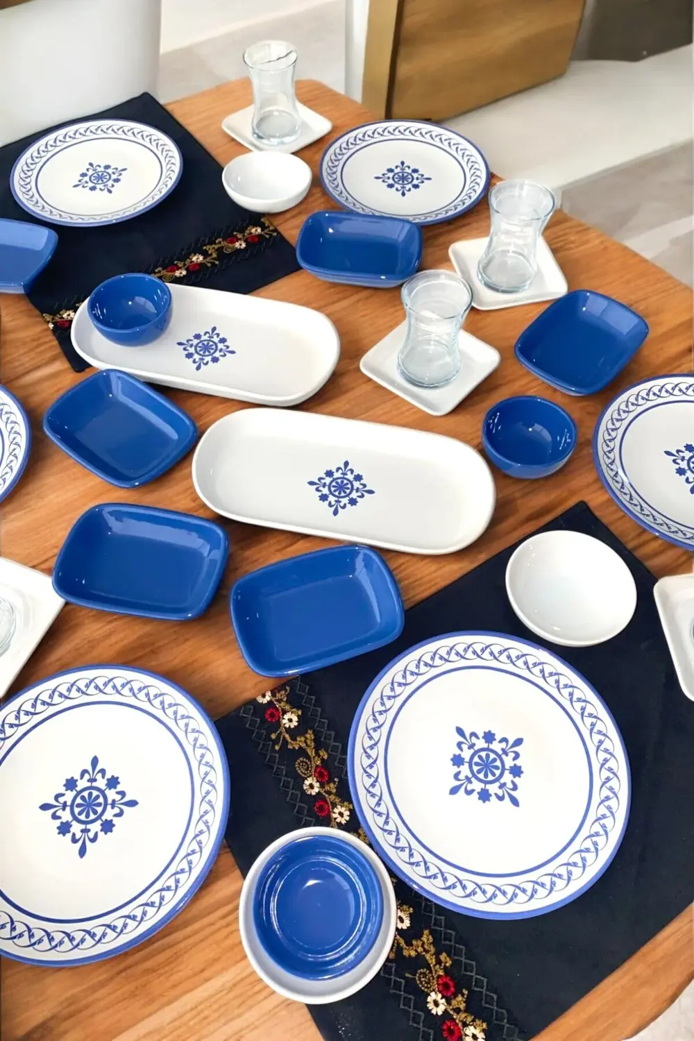 Keramika Alaçatı 32 Parça 6 Kişilik Kahvaltı Takımı