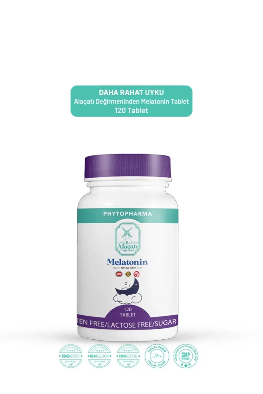 Alaçatı Değirmeni Melatonin 120 Tablet Alaçatı Değirmeni Melatonin 120 Tablet