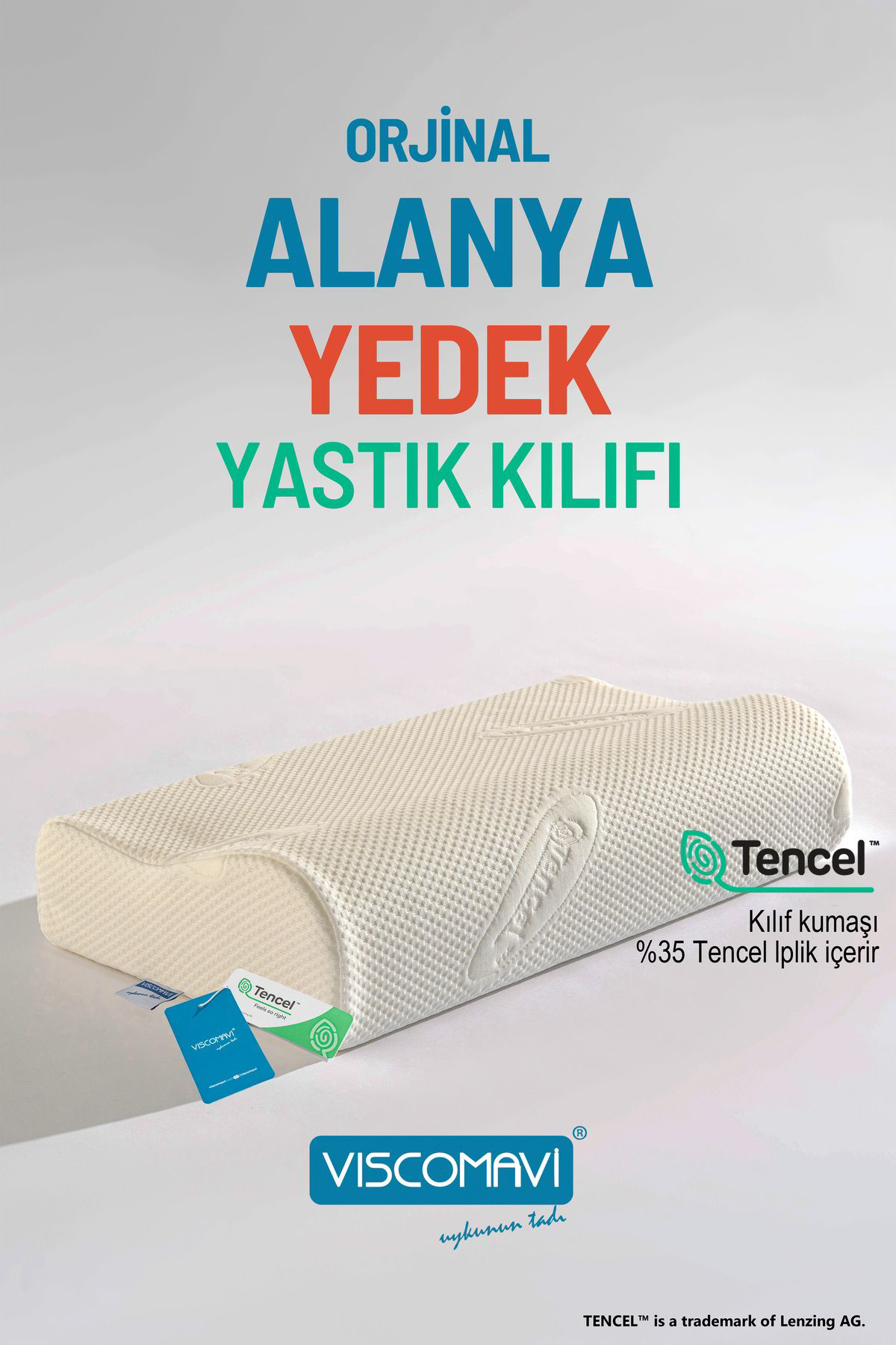 Viscomavi Alanya Yedek Yastik Kilifi