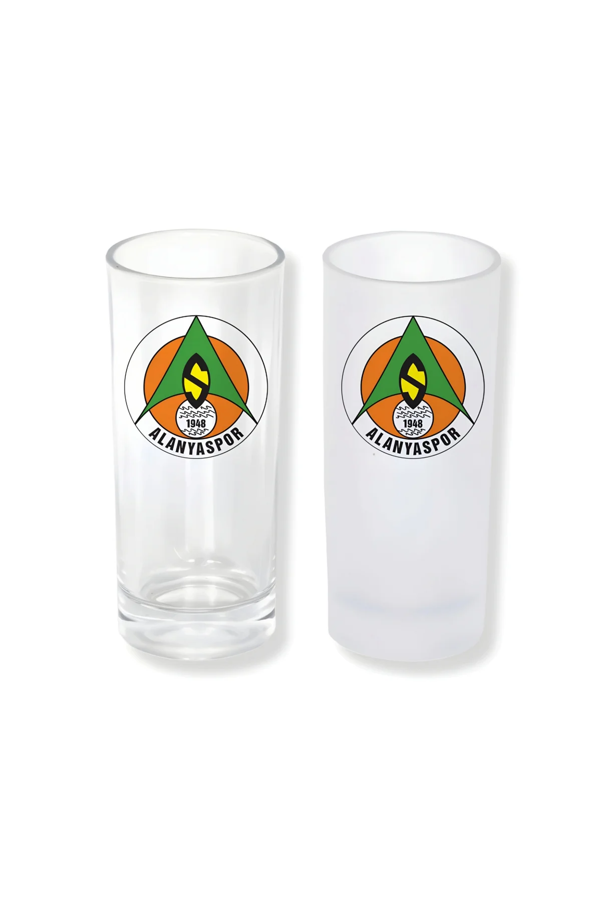 Alanyaspor Buzlu / Buzsuz Seçenekli Rakı Bardağı – 1 Adet Şık Sun
