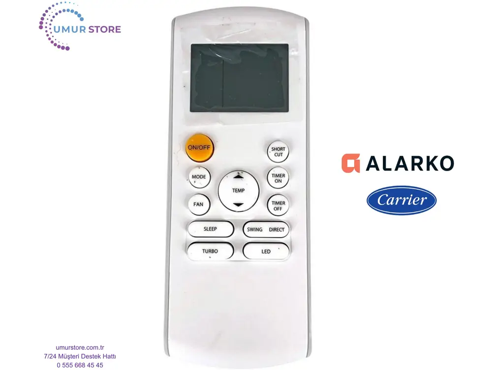 Alarko Flair FLRSP0901HWI Klima Kumandası Alarko Flair FLRSP0901HWI Klima Kumandası