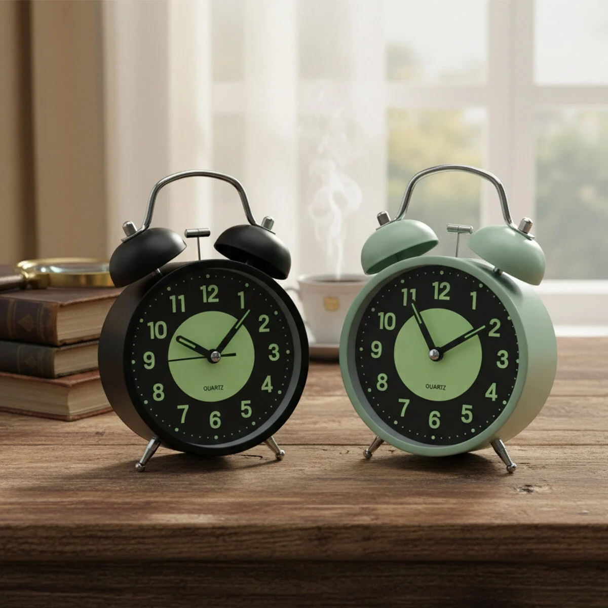 Alarm Clock No-847 Yuvarlak Masa Çalar Saat Metal Kasa Renkli Pilli - Işıklı - Fosforlu Çap: 11cm Bgc-37 Herhangi Bir Renk Gönderilir Bx40 Fiyatı, Yorumları ve Özellikleri