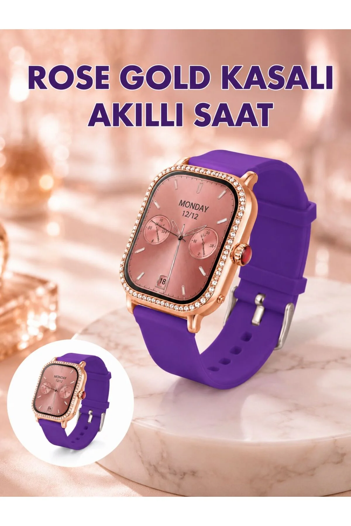 Alarm Takvim ve Hesap Makinesi Özellikli Akıllı Saat Alarm Takvim ve Hesap Makinesi Özellikli Akıllı Saat