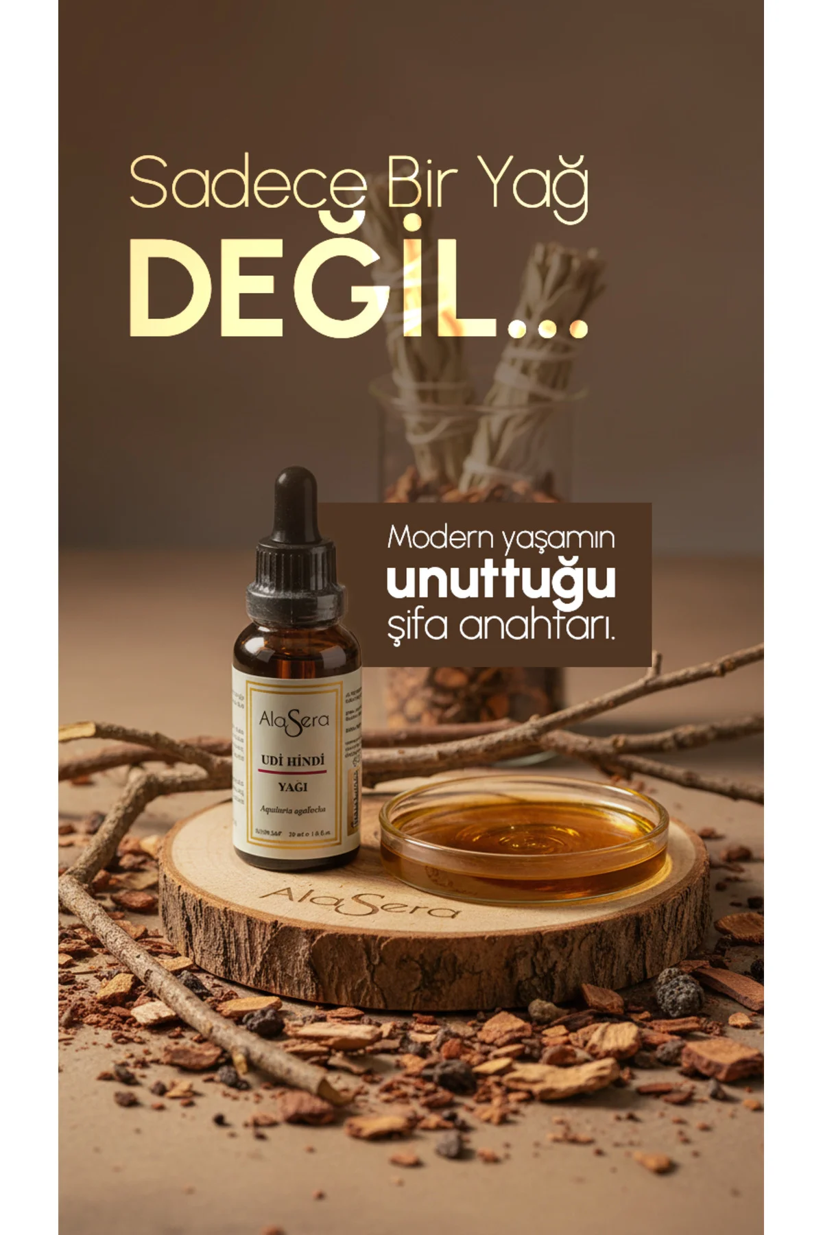 AlaSera Udi Hindi Yağı 30 ML %100 Saf Fiyatı, Yorumları ve Özellikleri