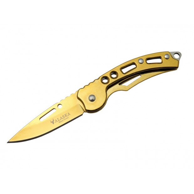 Alaska Gold Çakı 15 cm Manuel, Kemerlikli TdrTR