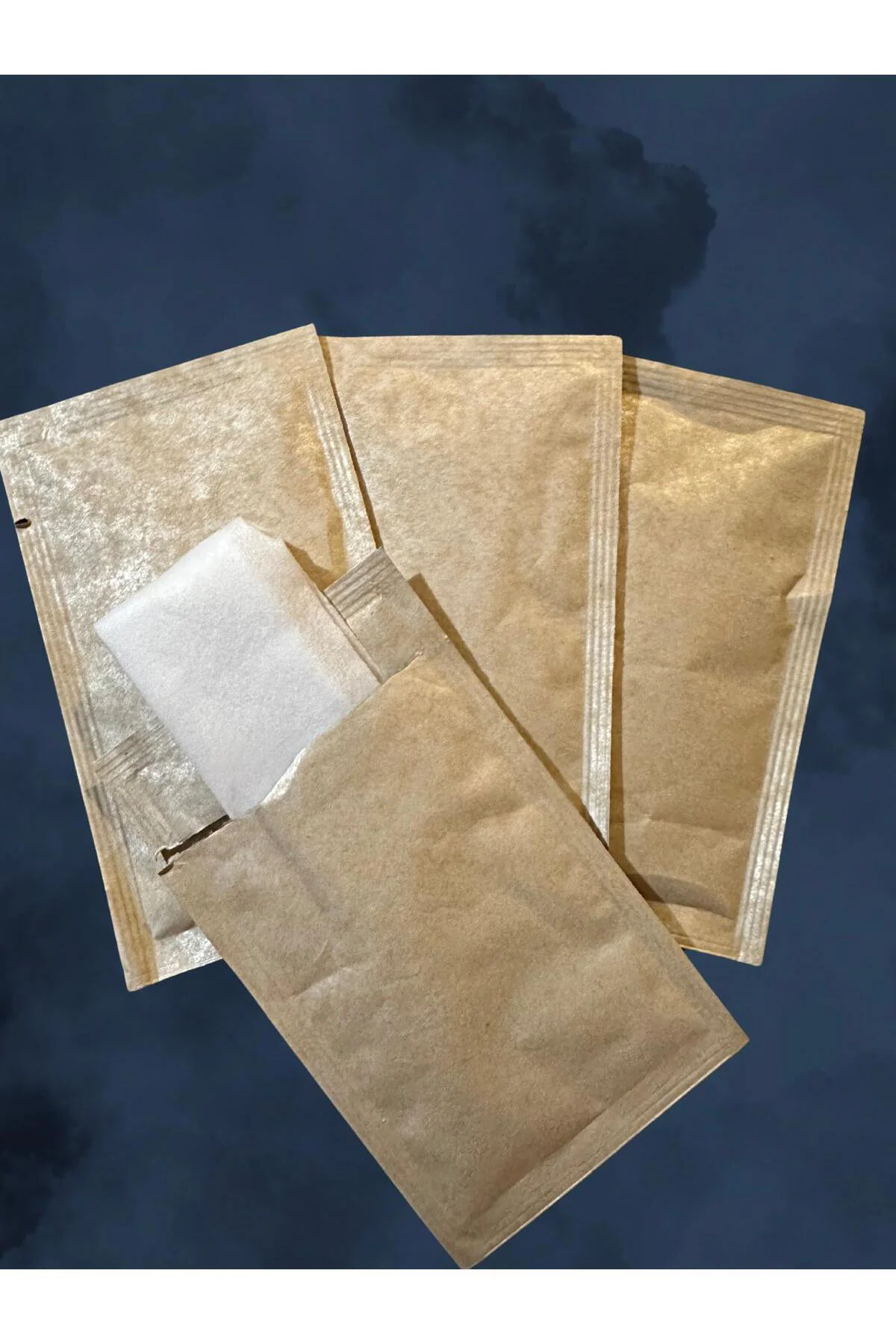 Alazpack Kraft Islak Mendil (TEK KULLANIMLIK) Baskısız 7x12 100 A