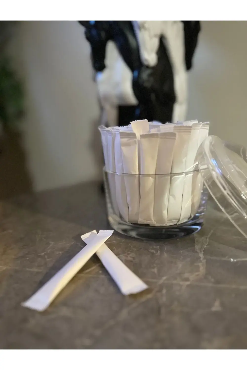 Alazpack Stick Şeker Beyaz Baskısız 3gr 100 Adet