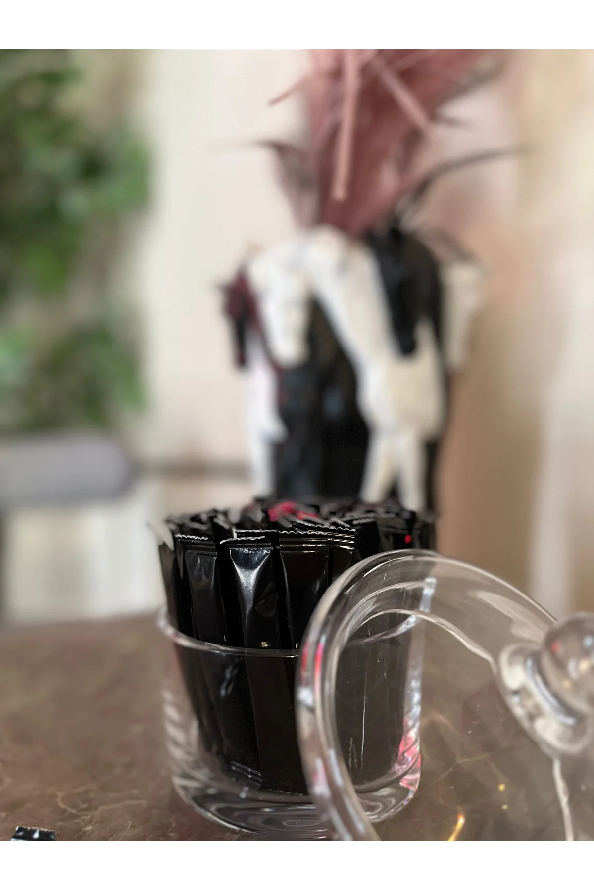 Alazpack Stick Şeker Siyah Baskılı 3gr 100 Adet