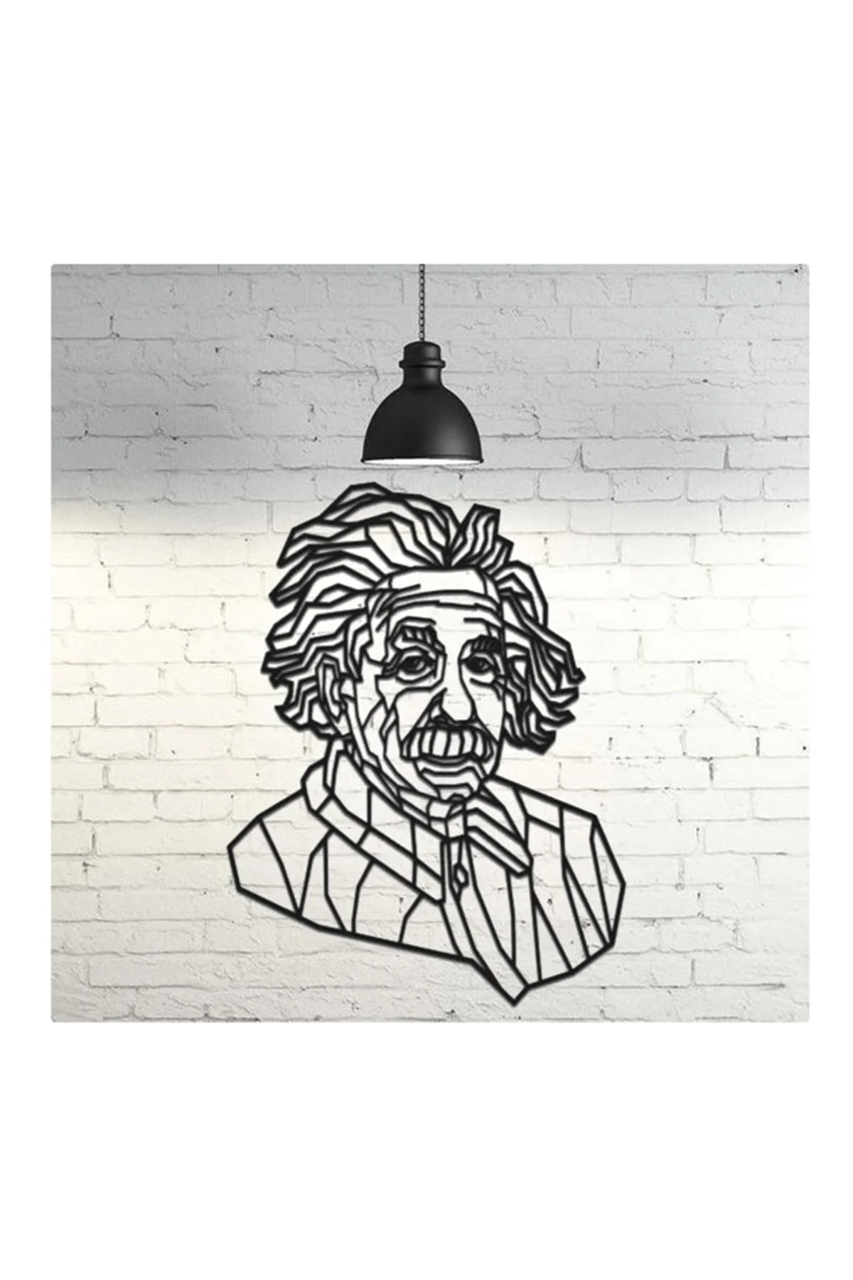 Albert Einstein Duvar Dekoru 20 Cm
