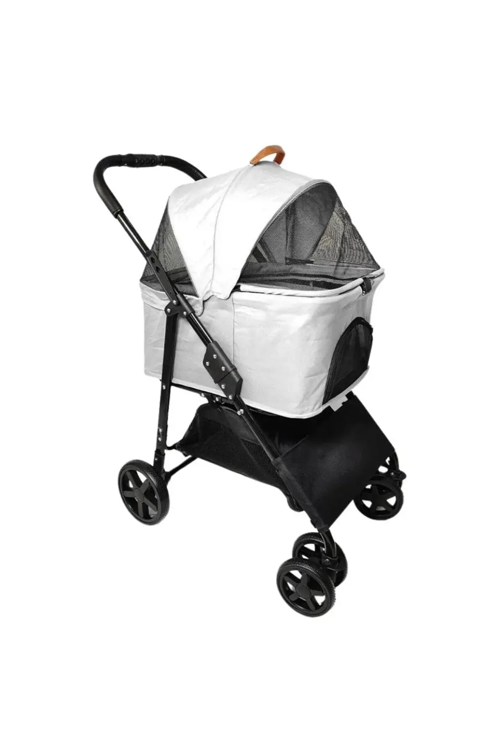 Albon Kedi & Köpek Arabası Gri 53x77x100 Cm