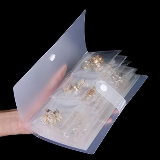 Albüm Şeklinde Aksesuar, Takı Saklama Poşetleri Kolye, Küpe, Bile