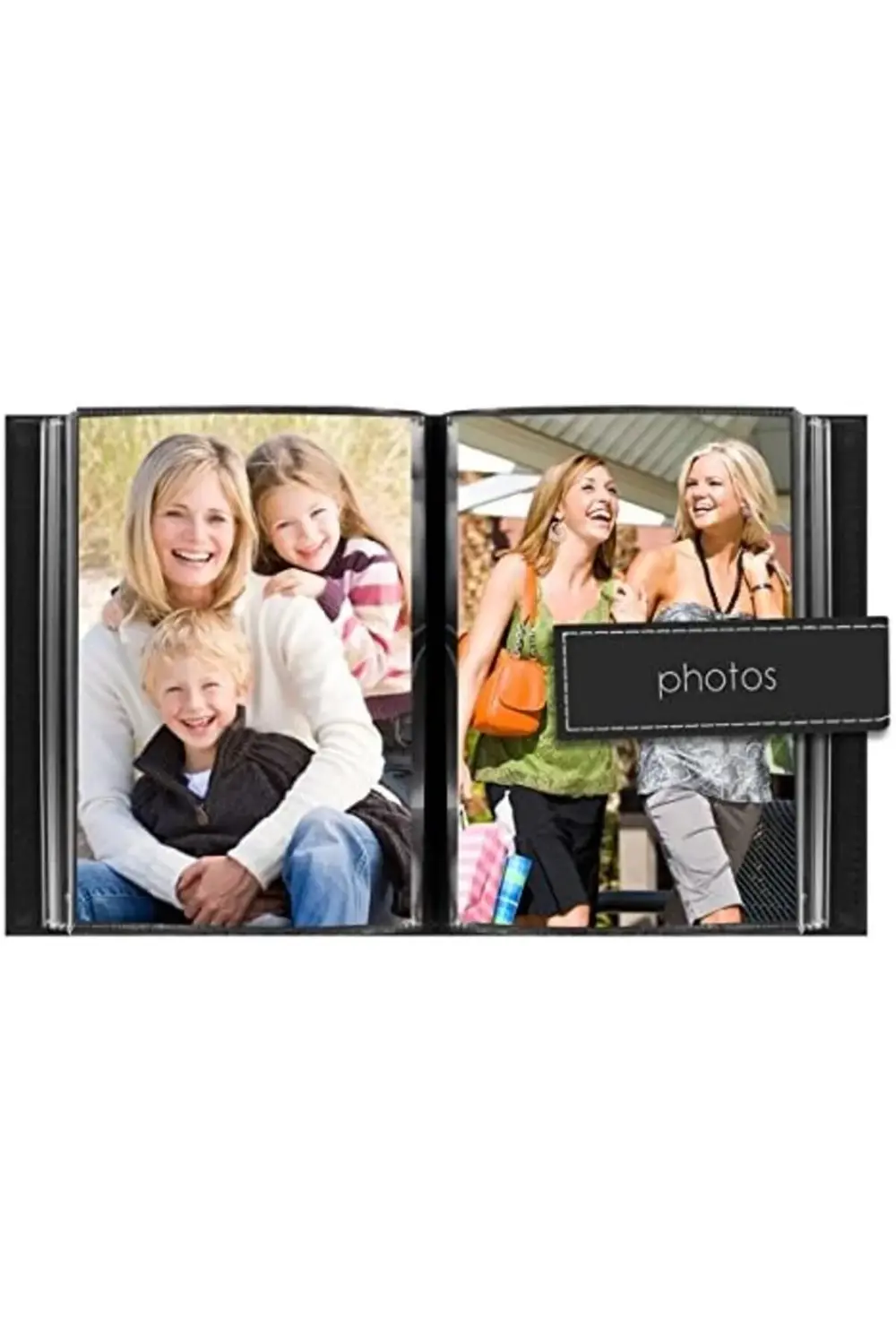 Albums 36- Expressions 10,2 inç x 15,2 cm Foto albümü, Siyah, 117