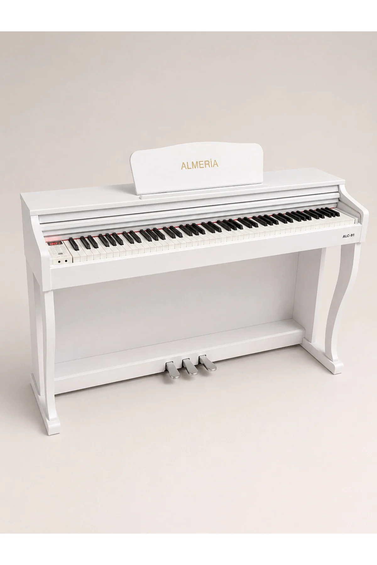 ALC-91 WH Beyaz Dijital Piyano (Tabure Hediye + Kulaklık) ALC-91 WH Beyaz Dijital Piyano (Tabure Hediye + Kulaklık)