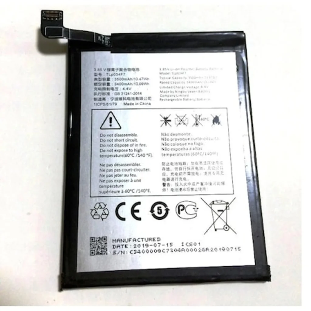 Alcatel 3 2019 5053Y 5053K 5039D Pil Batarya Tlp034F1