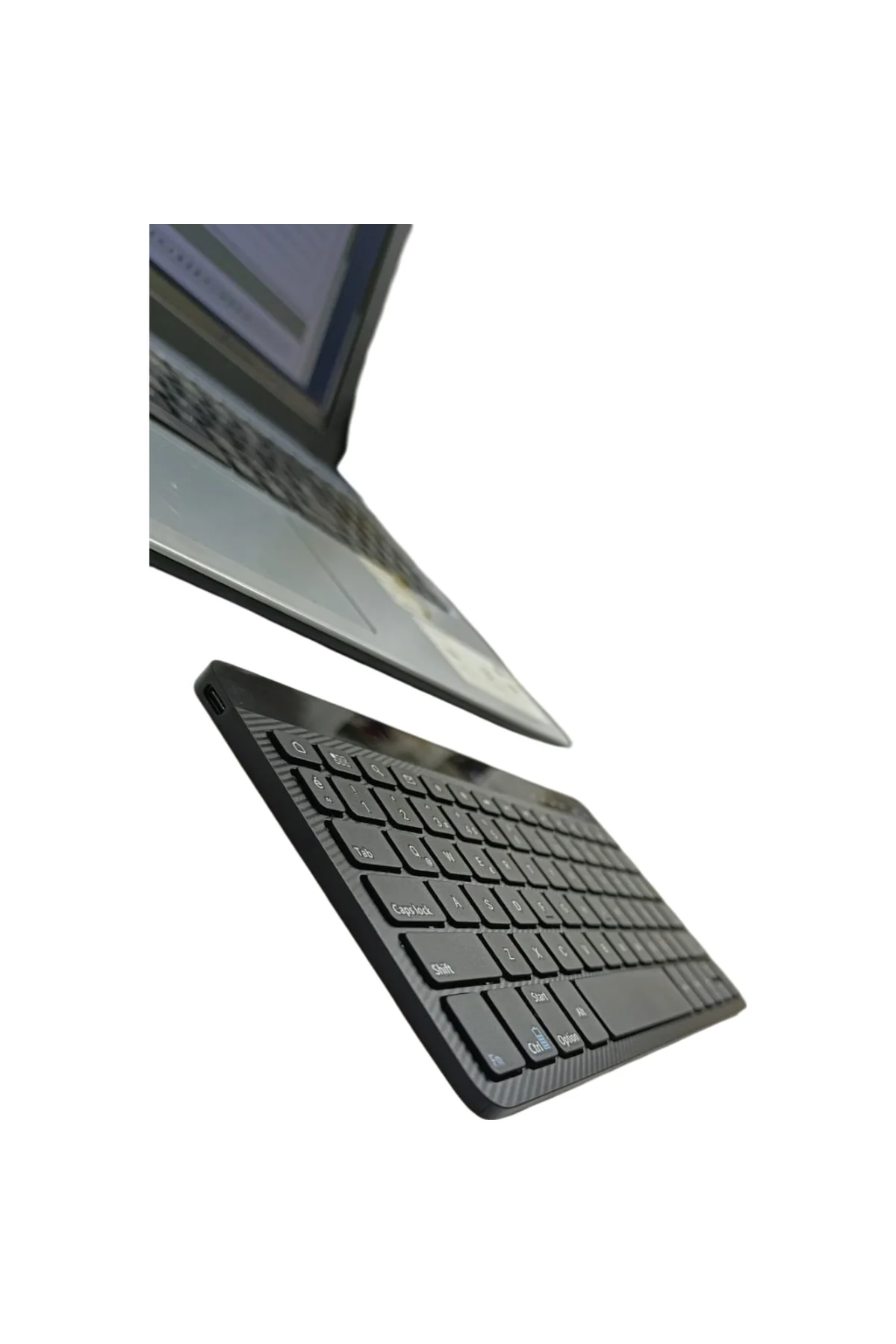 Alcatel Kb30 Klavye Slim Ultra İnce Uzun Şarjlı Kablosuz Klavye