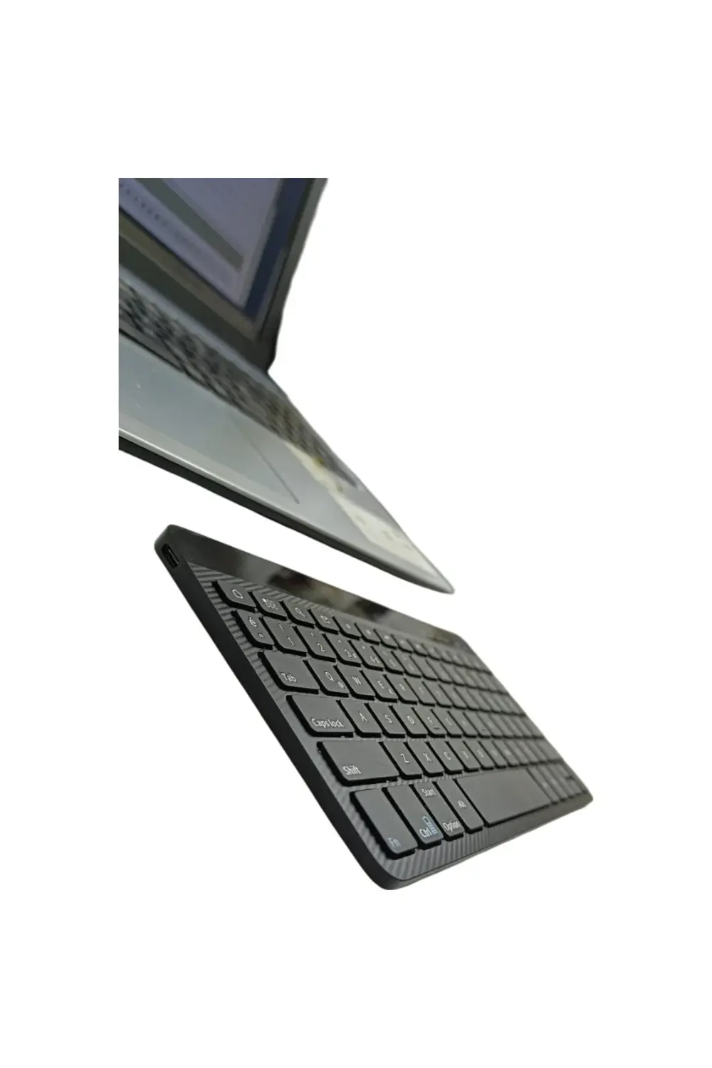 Alcatel Kb30 Klavye Slim Ultra İnce Uzun Şarjlı Kablosuz Klavye