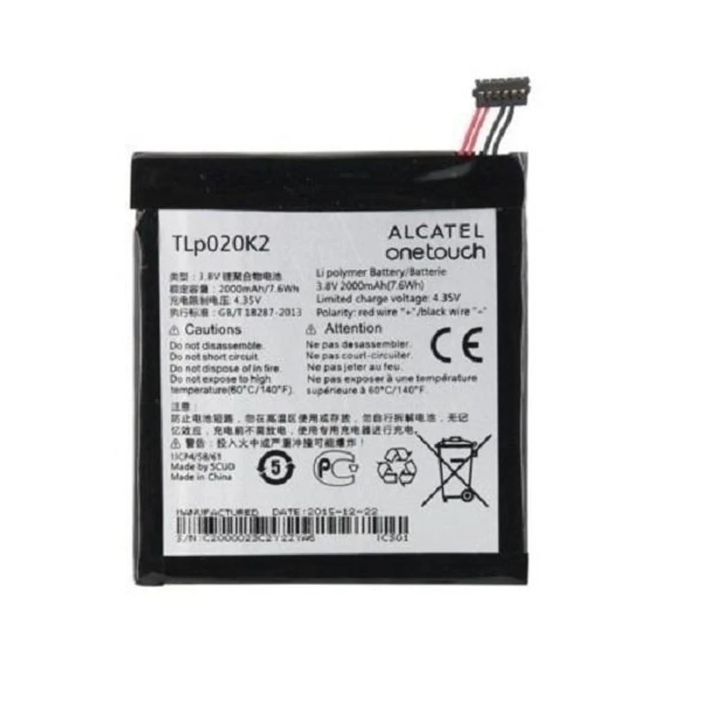 Alcatel One Touch İdol 3 4.7" Tlp020K2 Pil Batarya + Tamir Seti