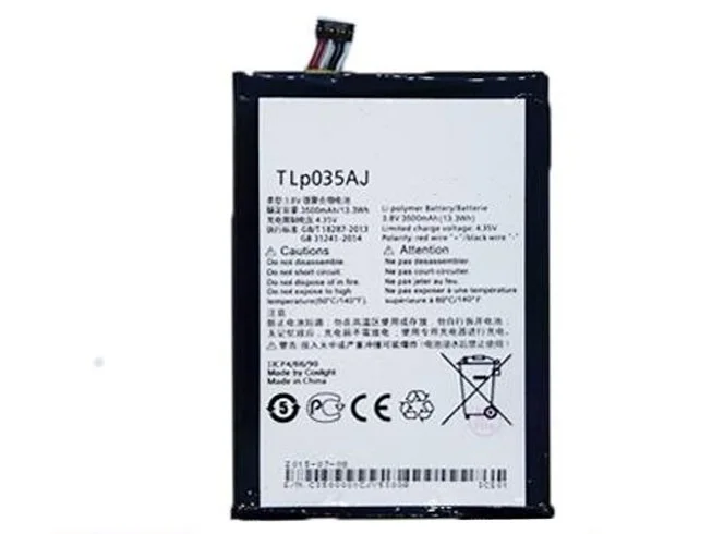 Alcatel One Touch N1 MAX TCL-M823 TLp035AJ-TLp035A1 Pil Batarya