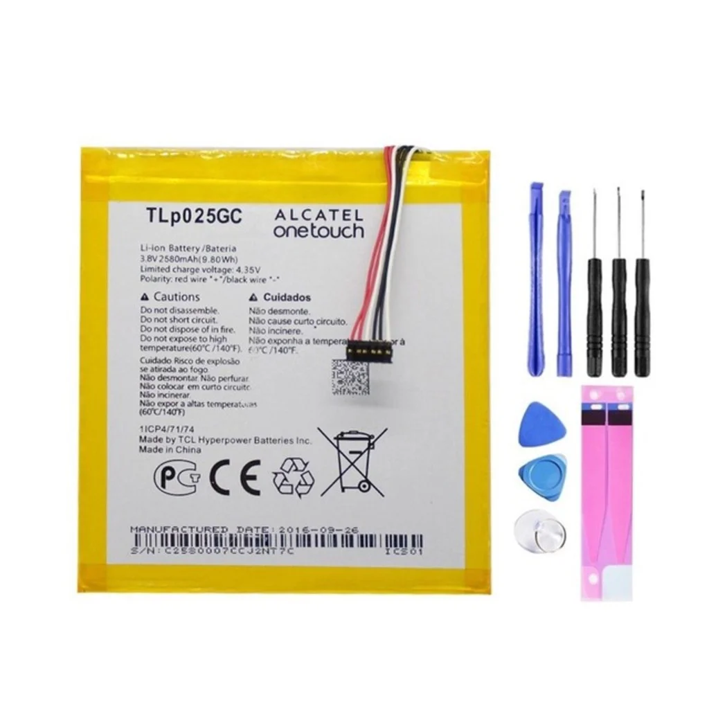 Alcatel One Touch Pixi 4.7 Pil Batarya Tlp025Gc ve Tamir Seti