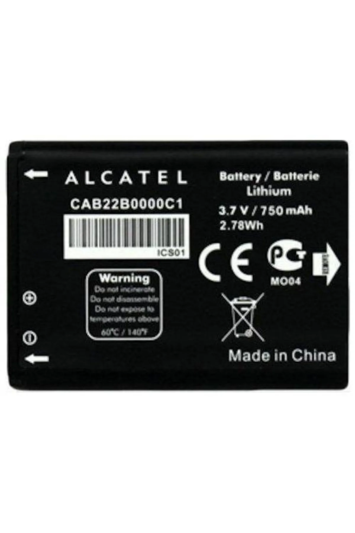 Alcatel Onetouch Ot-665 - X / Ot-356 Pil Batarya Cab22B0000C1