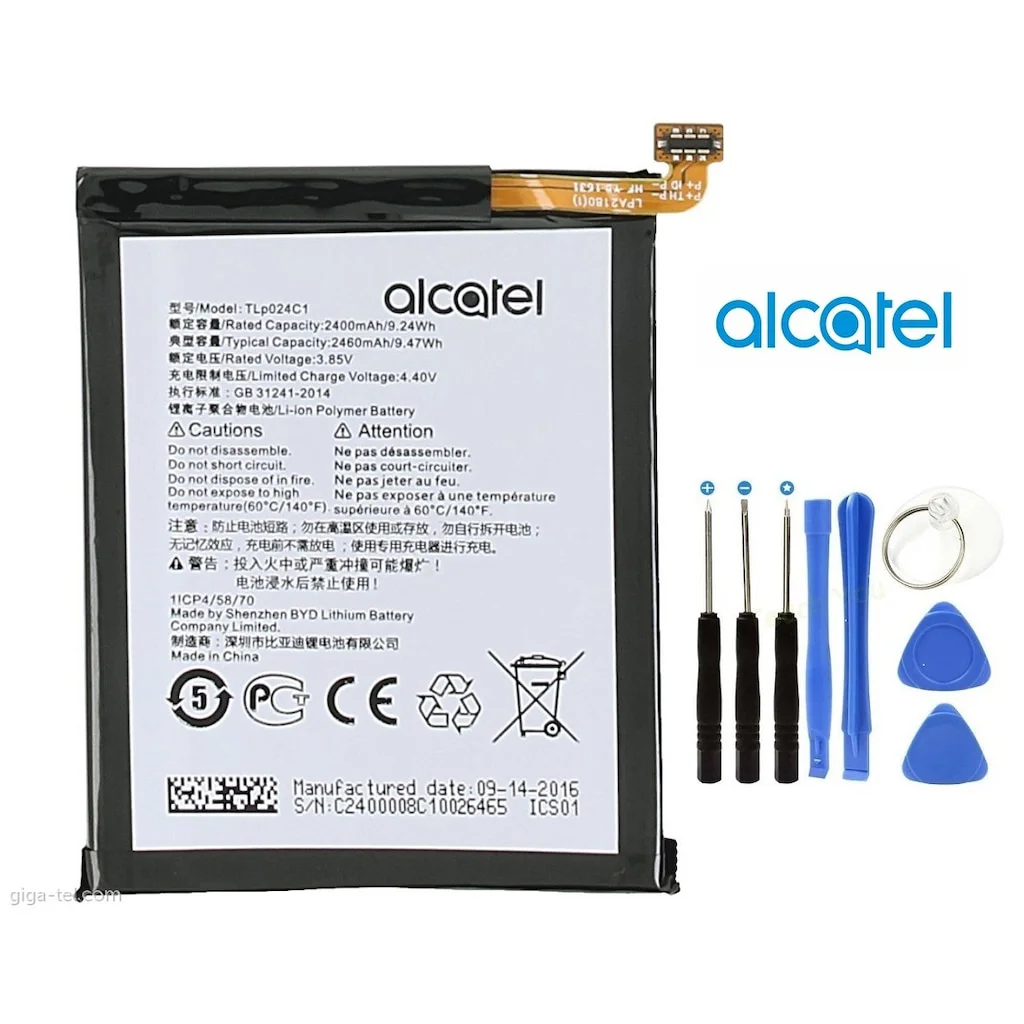 Alcatel Onetouch Shine Lite Pil Batarya Tlp024C1 ve Tamir Set Fiyatı, Yorumları ve Özellikleri