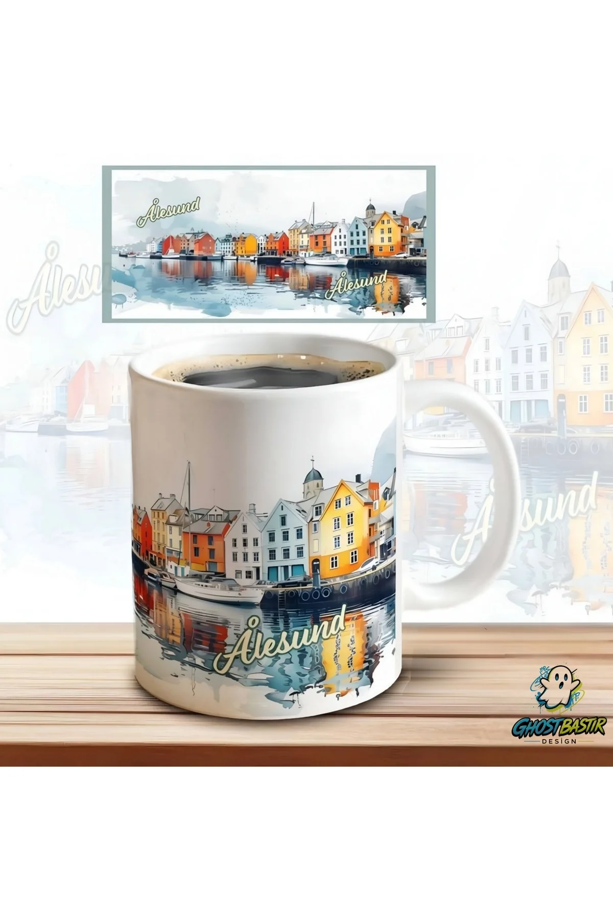 Alesund Kupa Bardak | Tek Adet K0502