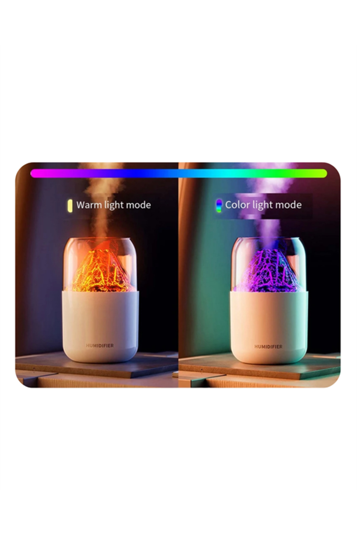 Alev Efektli Ultrasonik Difüzör - Lisinya