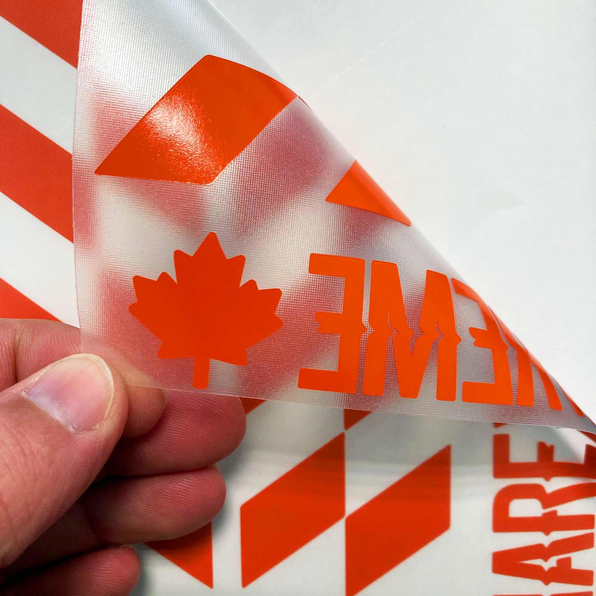 Çınar Extreme Alev Turuncusu Damalı Kask Motosiklet Sticker Takımı Çınar Extrem