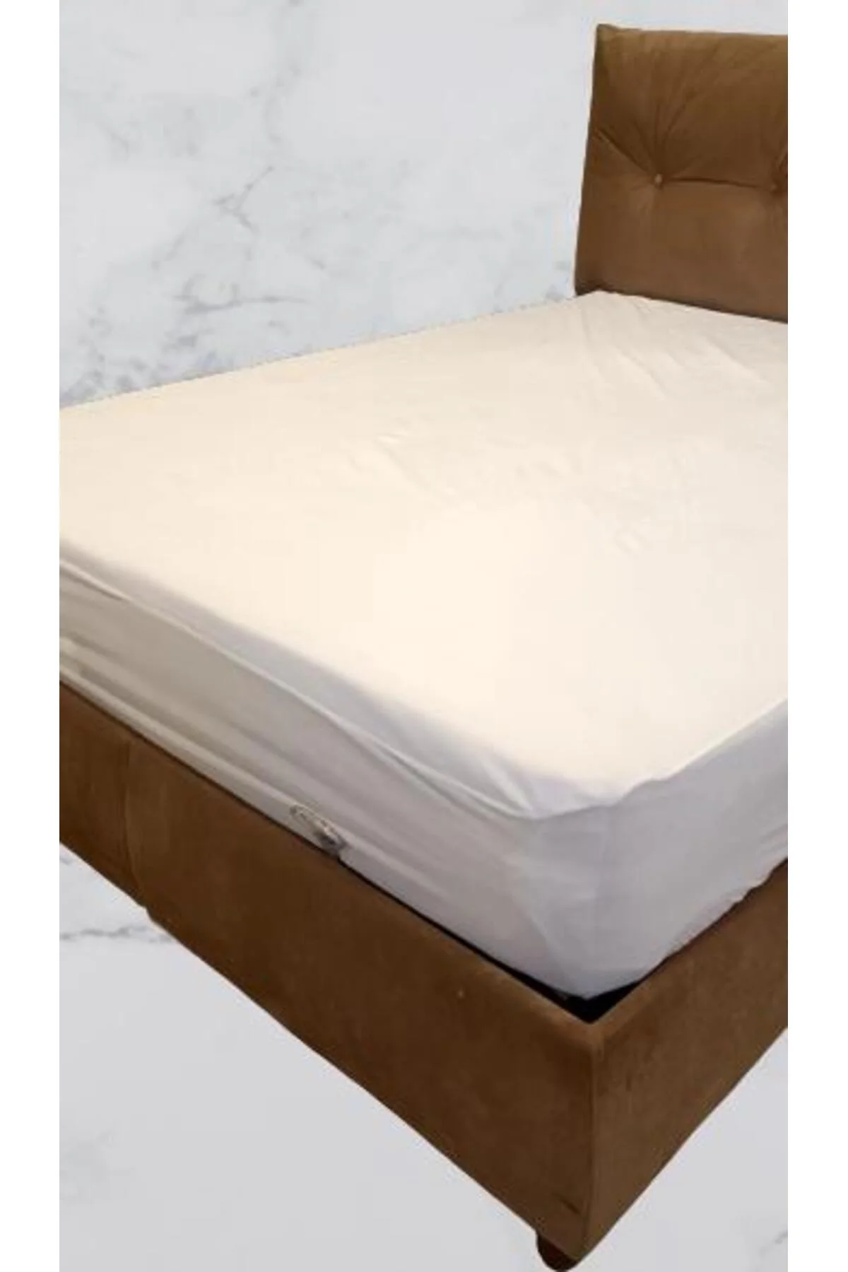 ALEZ Fitted 90172 Yatak koruma Sıvı Geçirmez 150x200 Model Terletmez El Yapı ALEZ Fitted 90172 Yatak koruma Sıvı Geçirmez 150x200 Model Terletmez El Yapı - Görsel 2
