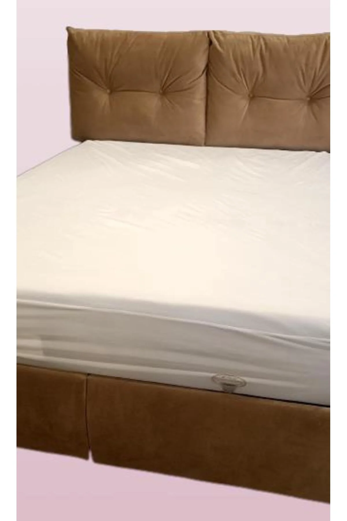 ALEZ Fitted 90172 Yatak koruma Sıvı Geçirmez 150x200 Model Terletmez El Yapı ALEZ Fitted 90172 Yatak koruma Sıvı Geçirmez 150x200 Model Terletmez El Yapı - Görsel 3