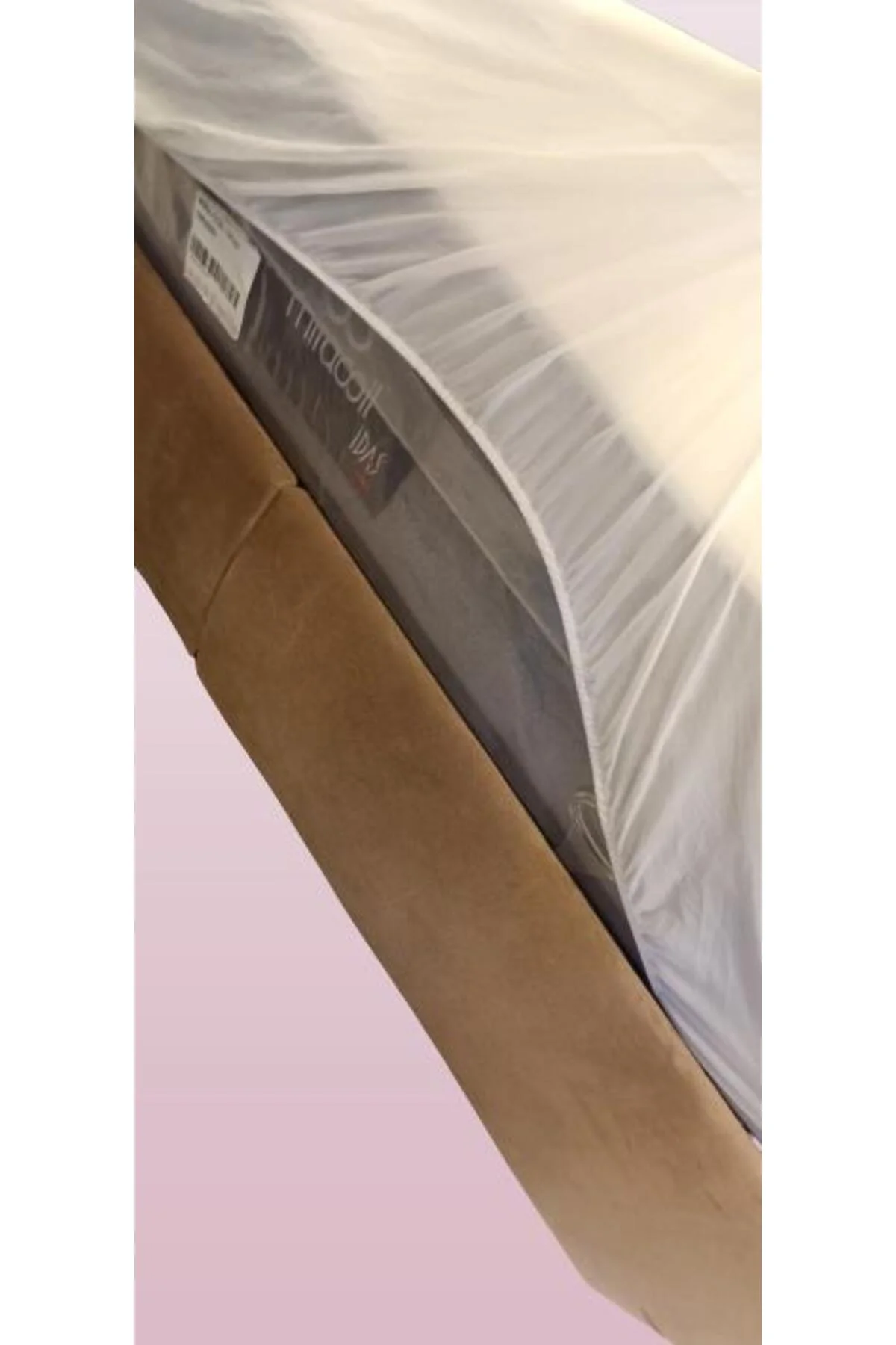 ALEZ Fitted 90175 Model Full Kenar Yatak koruyucu 90x190 Pamuk Beyaz El Yapım ALEZ Fitted 90175 Model Full Kenar Yatak koruyucu 90x190 Pamuk Beyaz El Yapım - Görsel 6