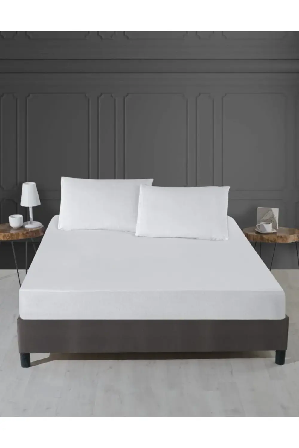 Alez Pamuklu Fitted Yatak Koruyucu 100*200 cm