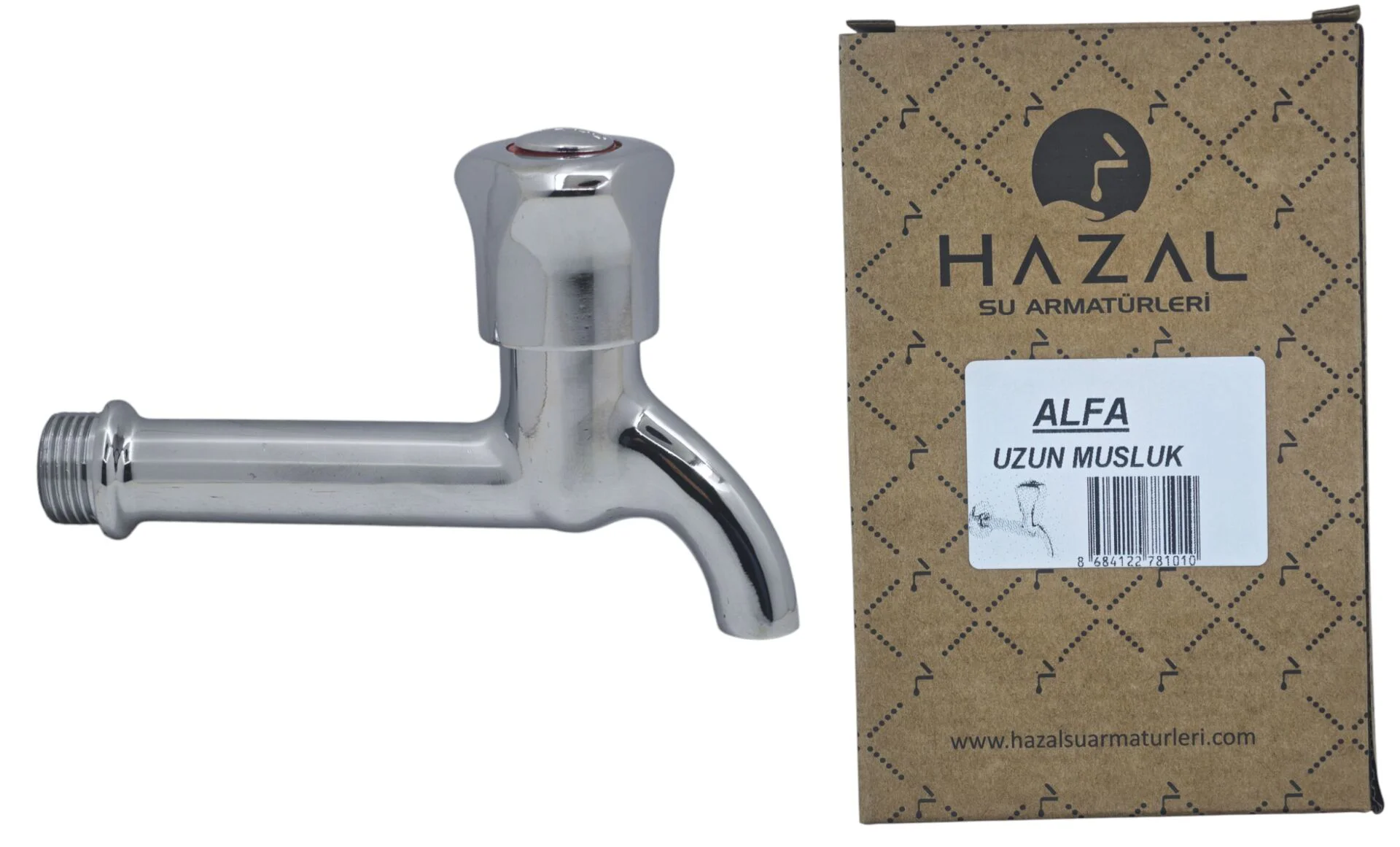 ALF-101   Hazal Alfa Serisi Uzun Musluk - Kutulu
