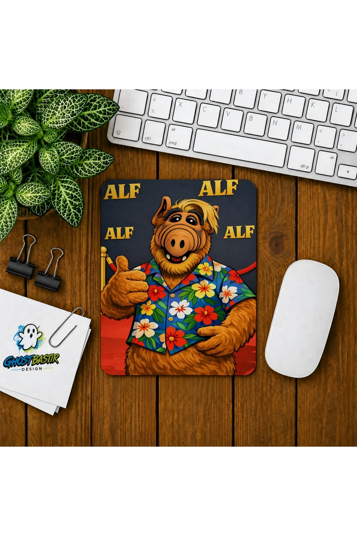 Alf Baskılı Oyuncu Mousepad 004