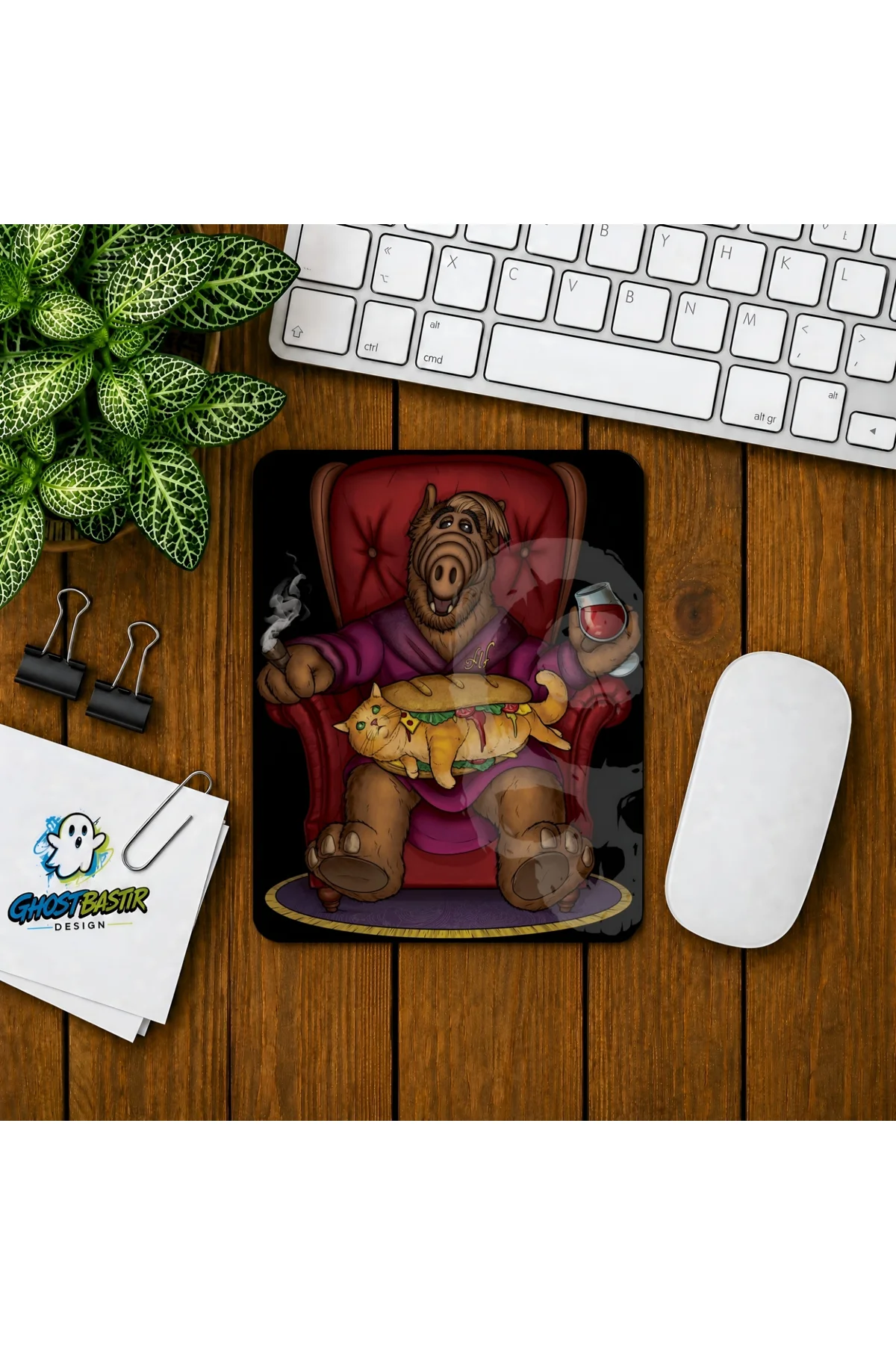Alf Baskılı Oyuncu Mousepad 005