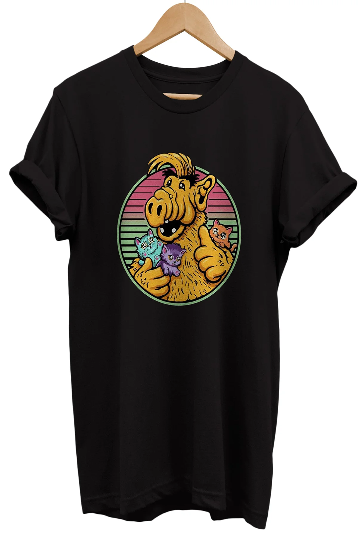 Alf Pamuk Oversize T-shirt