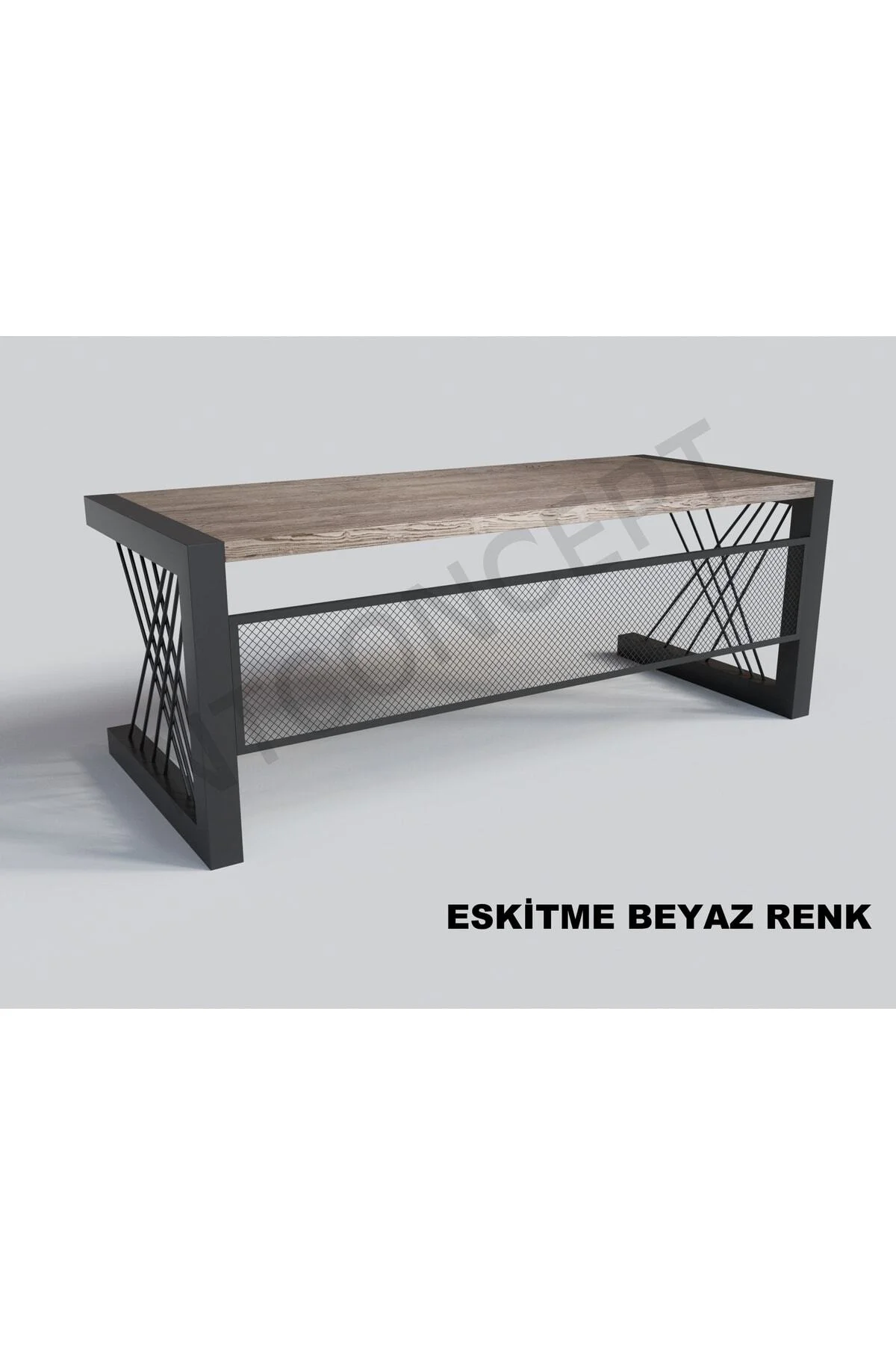 Alfa Eskitme Beyaz Renk Masif Ahşap Ofis Ve Çalışma Masası(85cm-200cm) Alfa Eskitme Beyaz Renk Masif Ahşap Ofis Ve Çalışma Masası(85cm-200cm)