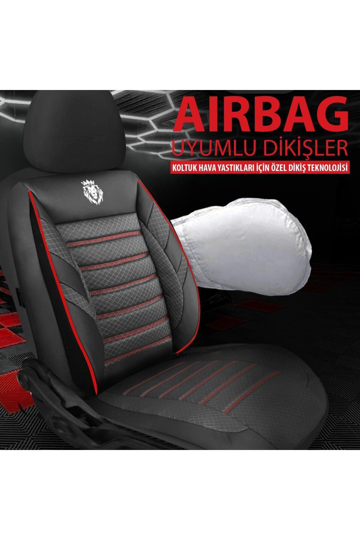 ALFA ROMEO 145 1995-2001Uyumlu Oto Koltuk Kılıfı Sport Serisi Jak