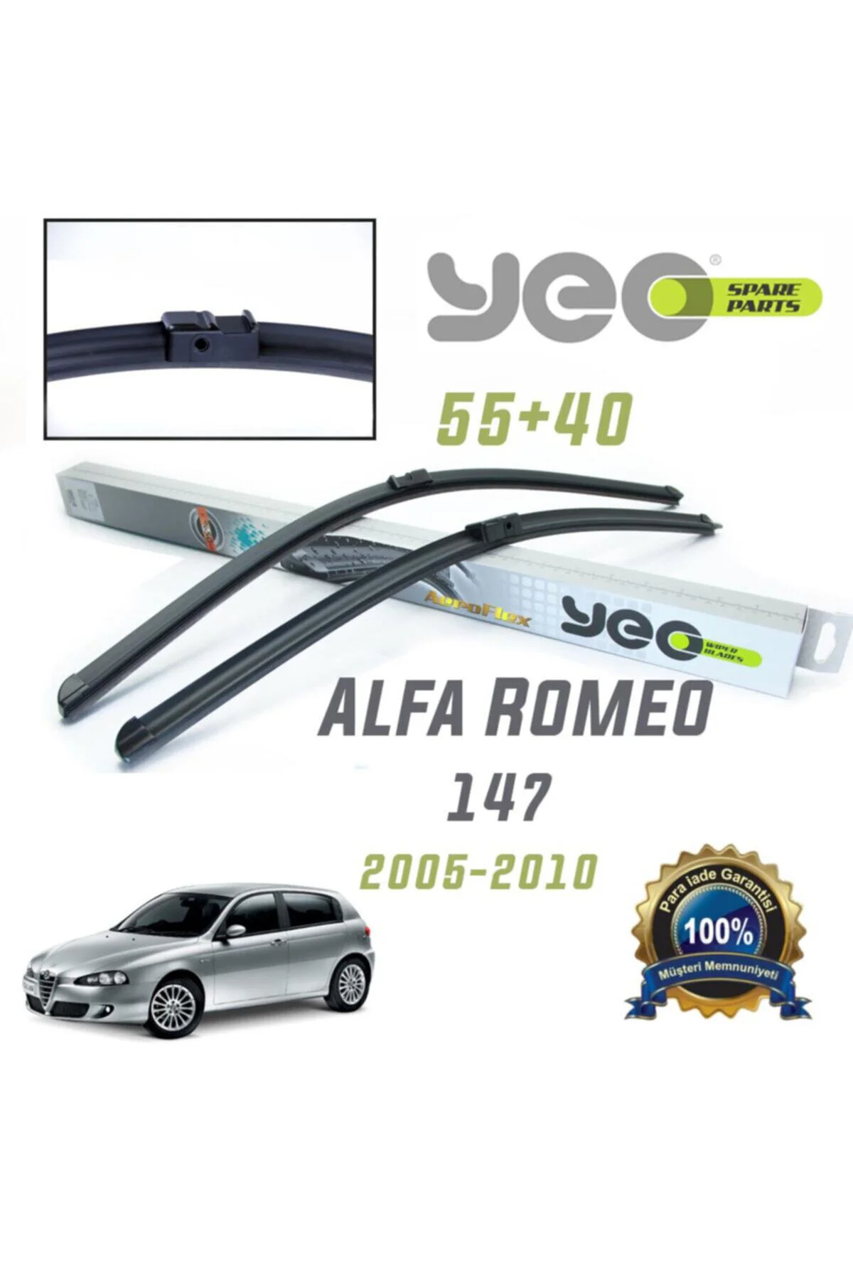 Alfa Romeo 147 Ön Silecek Takımı 2005-2010