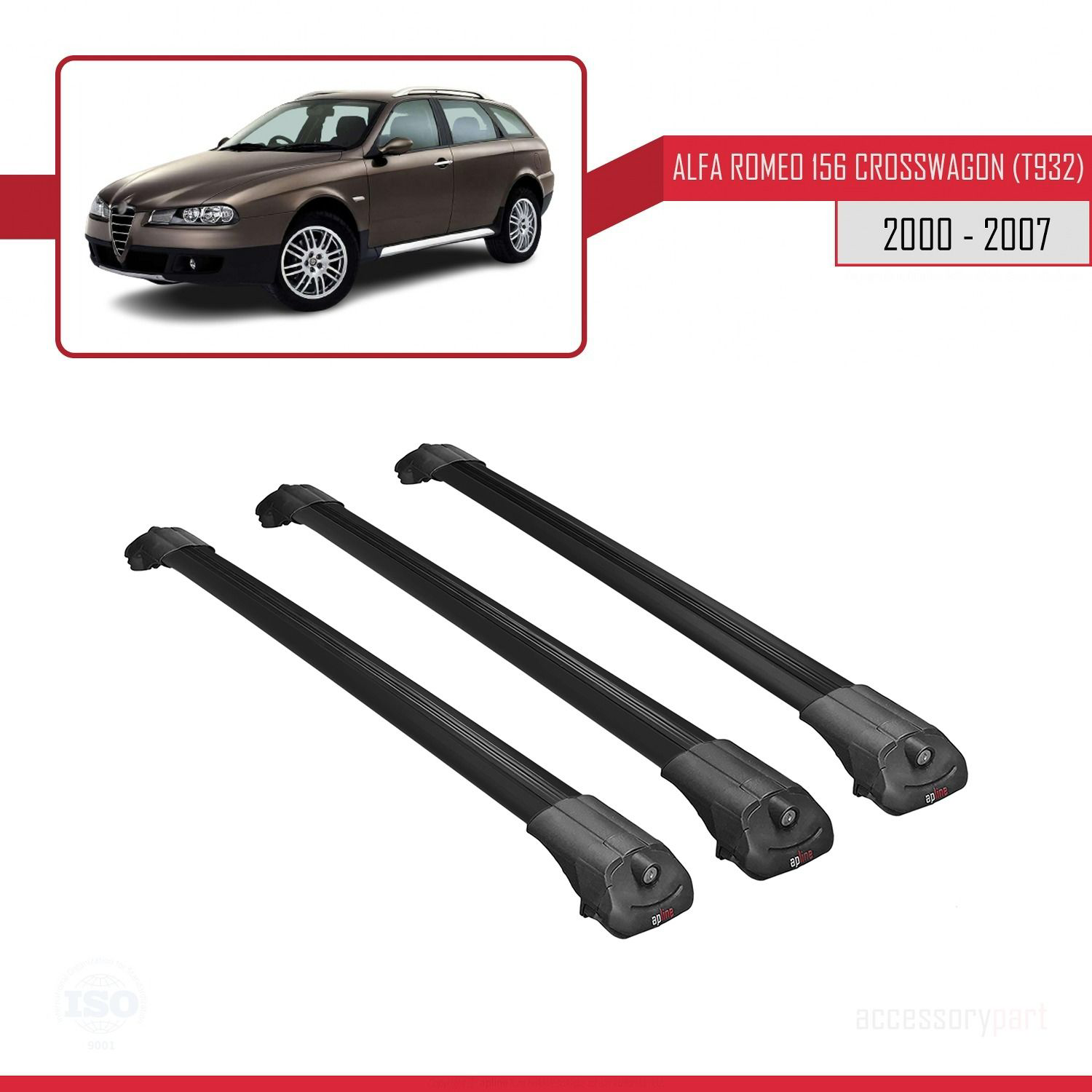 Alfa Romeo 156 Crosswagon (T932) 2000-2007 Arası ile uyumlu ACE-1