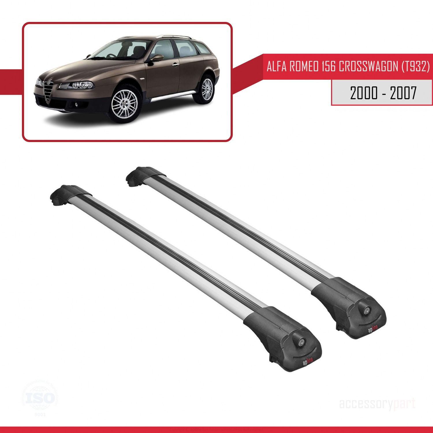 Alfa Romeo 156 Crosswagon (T932) 2000-2007 Arası ile uyumlu ACE-1