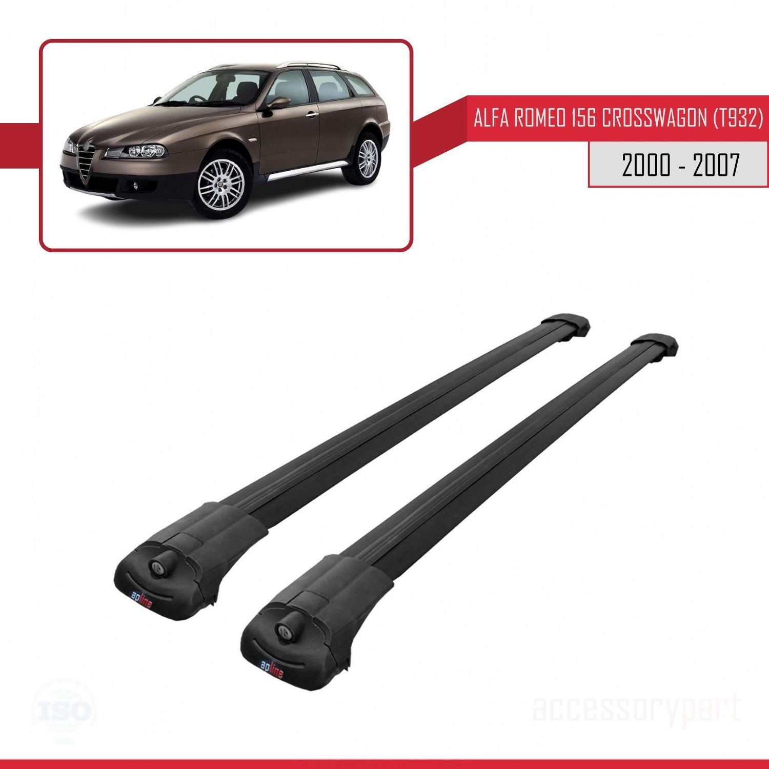 Alfa Romeo 156 Crosswagon (T932) 2000-2007 Arası ile uyumlu ACE-1