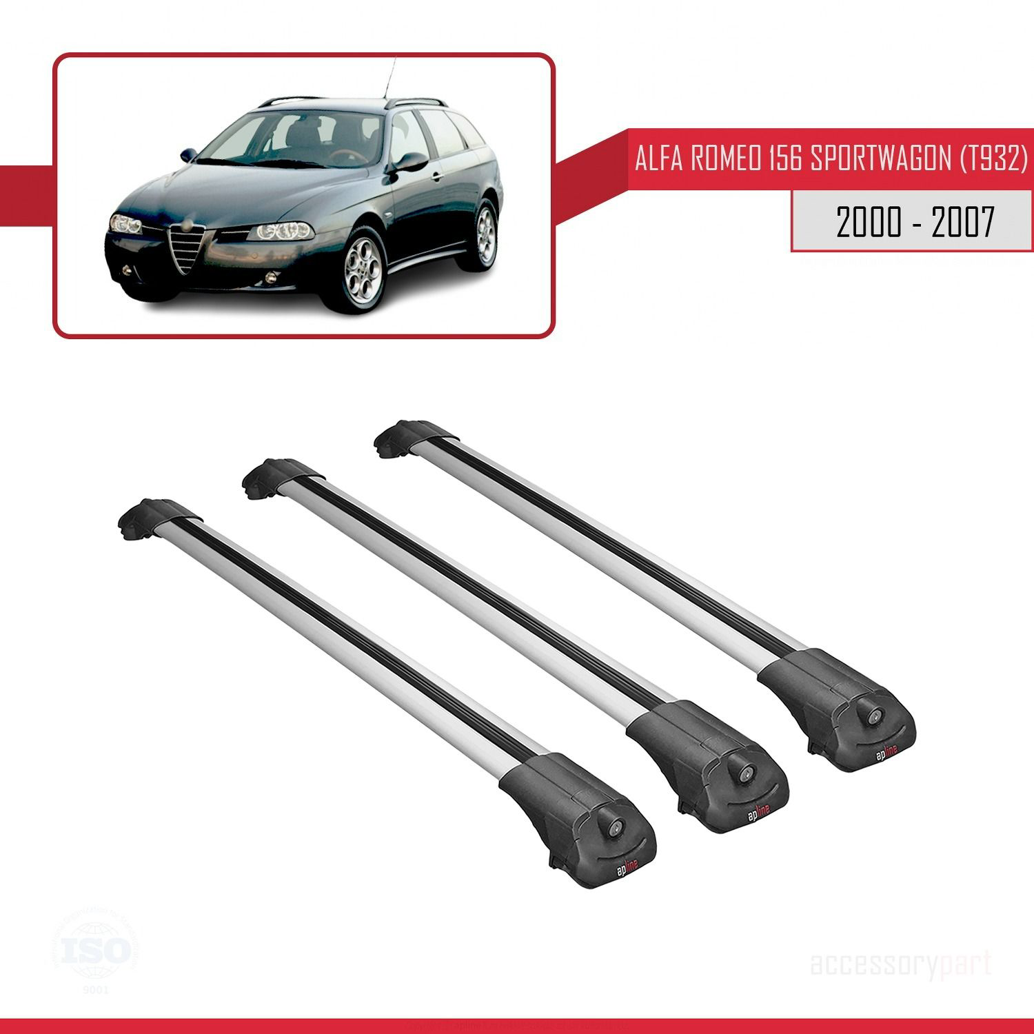 Alfa Romeo 156 Sportwagon (T932) 2000-2007 Arası ile uyumlu ACE-1
