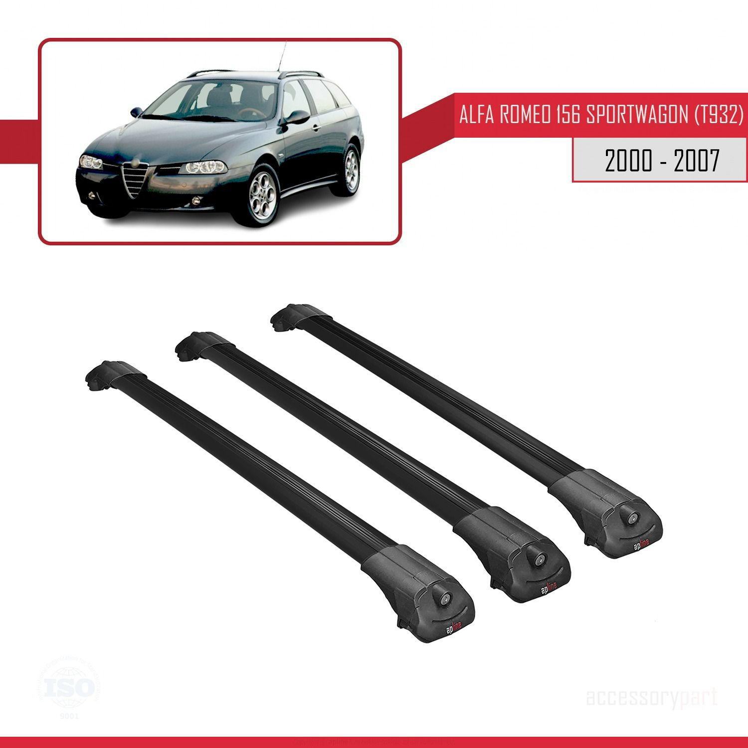 Alfa Romeo 156 Sportwagon (T932) 2000-2007 Arası ile uyumlu ACE-1