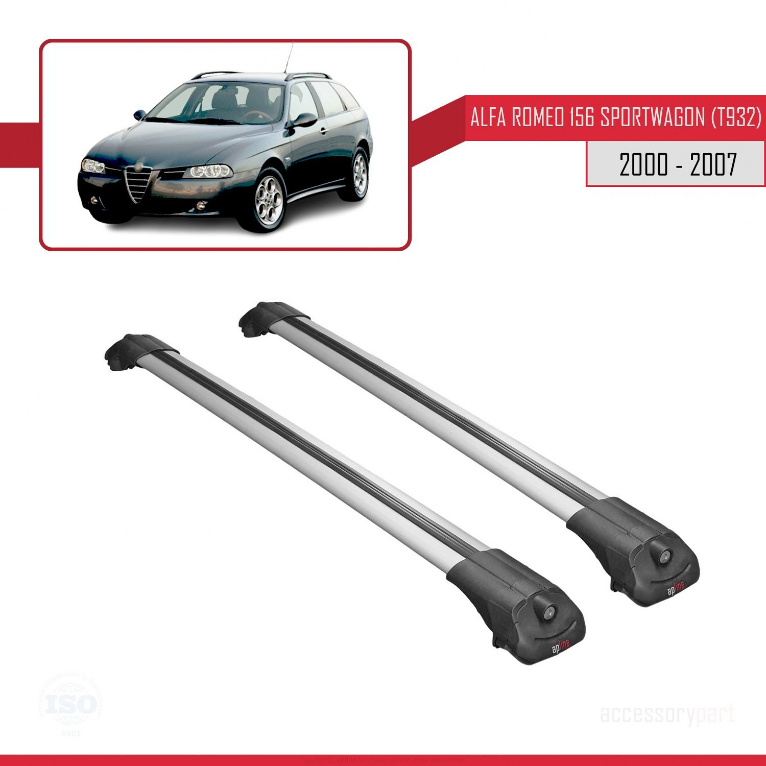 Alfa Romeo 156 Sportwagon (T932) 2000-2007 Arası ile uyumlu ACE-1