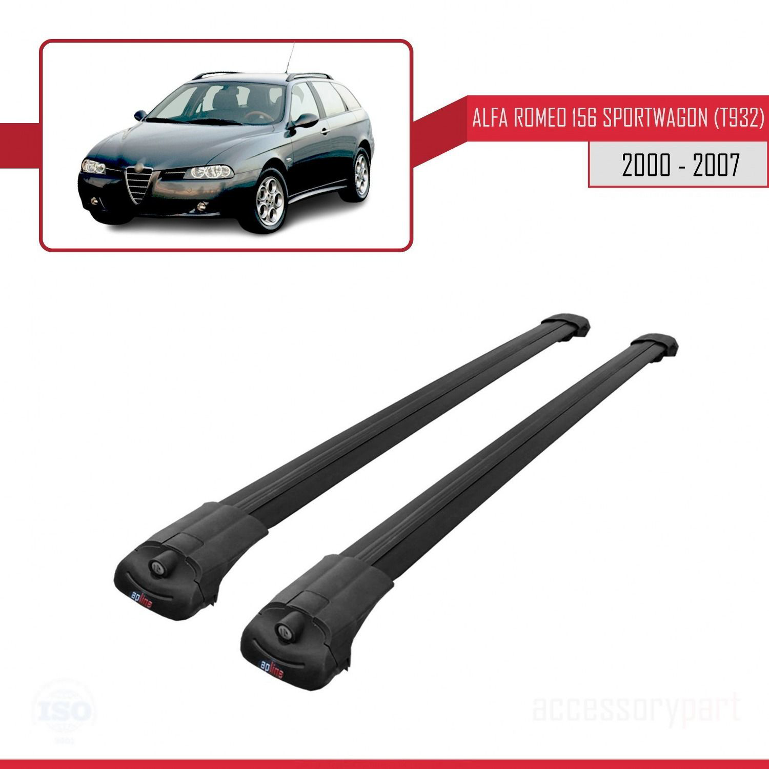 Alfa Romeo 156 Sportwagon (T932) 2000-2007 Arası ile uyumlu ACE-1